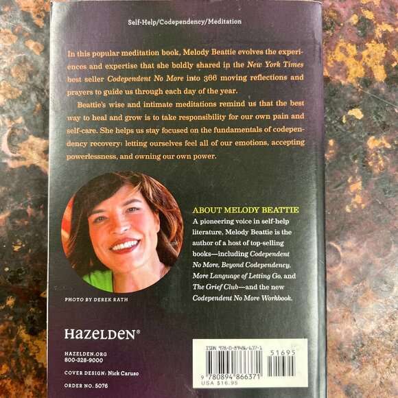 A BOOK FOR EVERYONE!  The Language of Letting Go "Daily Meditations" - Picture 2 of 2